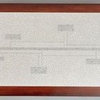 Mid-century Deens Design Salontafel Palissander 1960’s thumbnail 12
