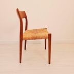 Vintage Deens Design Stoelen, Niels Otto Møller 1960, Teak thumbnail 6