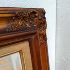 Grote Vintage Hollywood Regency Barok Rococo Spiegel thumbnail 10