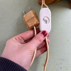 Vintage Houten Tafellamp / Verlichting thumbnail 5