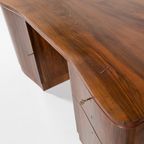 Sculptural Danish Modern Curved Rosewood Desk, 1950’S thumbnail 11