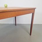 Vintage Teak Tafel & 6 Stoelen Mid Century Denmark '60 thumbnail 12