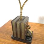 Bronzen Bureau Bankierslamp Bureaulamp thumbnail 3