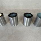 4x Vintage Raak Cilinders Licht Metaal – Plafondlampen thumbnail 3