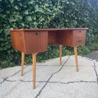 Vintage Retro Teak Bureau Jaren 60 thumbnail 6