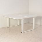Solidesk Benchwerkplek, Bladkleur Naar Keuze, (2X) 160 X 80 Cm, Hoogte Instelbaar Onderstel thumbnail 2
