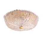 Carl Fagerlund Kristal En Messing Plafonnière, Lyfa 1960s thumbnail 2