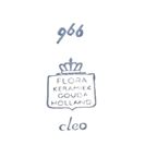 Flora Keramiek Gouda - Decor Cleo - Model 966 - Gouda - 1960/67 thumbnail 4