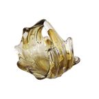 Prachtige Glazen Schaal/Mand ,Lux Glass Faconne Main Austria Jaren '50 thumbnail 4