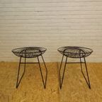 Set Of 2 Pastoe Wire Stools thumbnail 3