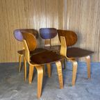 4x Pastoe Stoelen Sb02 Van Cees Braakman thumbnail 7