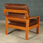 Vintage Leren Fauteuil – L. Olsen & Søn – Møbelfabrik K/s – Jaren 60 thumbnail 10