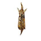 Murano Glas - Sculpture - 'horse Head' - Amber Glas - 3e Kwart 20e Eeuw thumbnail 6