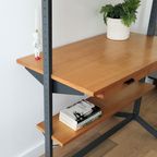 Vintage Vrijstaand Wandsysteem, Secretaire Olof Pira thumbnail 10