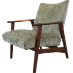 Vintage Fauteuil 'schagen' Midcentury New Upholstery thumbnail 12