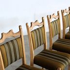 Brutalist Eetkamerstoelen | Vintage Stoelen | Jaren 60 | (4) thumbnail 6