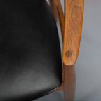 Deens Design Vintage Bureaustoel / Eetkamerstoel By Arne Wahl Iversen, 1950s thumbnail 12