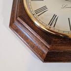 Oude Engelse Klok Wandklok Thomas Brooks London thumbnail 5