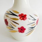 Vintage Art Deco Vaas Opaline Kan Wit 1930’s thumbnail 5