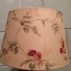 Set Van 2x Lampenkappen Bloemen Print Nieuw thumbnail 3