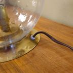 Vintage Murano Tafellamp Bureaulamp Tafel Lamp Messing thumbnail 2
