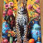 2 Bijzettafeltje - Eclectisch, Panter, Chimpansee thumbnail 3