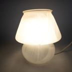 Murano - Mushroom Lamp - Space Age Lamp - Gemarmerd Glas - 70'S thumbnail 4