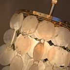 Opaline Capiz Parelmoer Goud Frame Schelp Hanglampen Meerdere Beschikbaar thumbnail 6