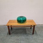 Vintage Ikea Stockholm Vaas Groene Glazen Vaas thumbnail 4