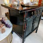 Chinese Bamboe Kast Zwart thumbnail 13