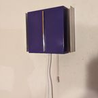 Vintage Geometrische Wandlamp J.J.M.Hoogervorst Voor Anvia Jaren 60S/70S thumbnail 5