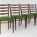 Set 4 Pastoe St09 Cees Braakman Stoelen New Upholstery Vintage thumbnail 2