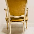 Antieke Vintage Queen Ann Fauteuils Engelse Antieke Stoelen thumbnail 4