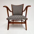 Opnieuw Gestoffeerde Pastoe Fauteuil, 1960's thumbnail 2