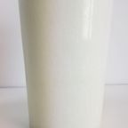 Vintage Albast Design Vaas Natuursteen Wit ’80 Bloempot thumbnail 7
