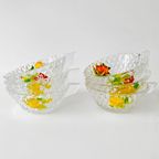 Mid-century Glazen Punch Set Lubiana 1960’s thumbnail 5