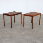 Vintage Sidetables | Bijzettafels | Jaren 60 | Teak thumbnail 6