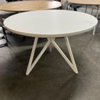 Studio Henk Eettafel 110 Rond Fenix Wit Butterfly | thumbnail 3