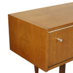 Vintage Lowboard Scandinavische Stijl Lichtgekleurd Hout thumbnail 14
