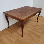 Vintage Landelijke Eettafel Eetkamertafel Uitschuifbaar 011 thumbnail 8