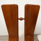70'S Brutalist Dining Chairs - Bouclé Fabric thumbnail 21