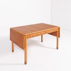 Mid-century David Rosen Extendable Table From Nordiska Kompaniet, Sweden 1950’s thumbnail 7