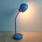 Jaren 80 Buigbare Metalen Tafellamp Bureaulamp thumbnail 2