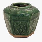 Chinees Groen Geglazuurde Gember Shekwan / Shiwa Pot thumbnail 3