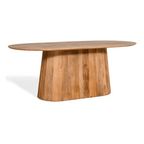 By Fonq Grand Eettafel Lichtbruin Mangohout thumbnail 5