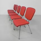 Set Van 5 Vintage Eettafel Stoelen, Diner Style thumbnail 3
