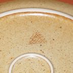 Vintage Grès Stoneware Breakfast Plates Or Dessert Plates * Set Of 6 thumbnail 6