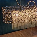 Libra Interiors Venus Stadium Shaped Chandelier Of Nickel thumbnail 6