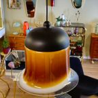 Vintage Peill Putzler Hanglamp Plafondlamp Glas thumbnail 9