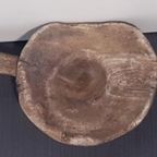 Primitieve Antieke Massief Houten Vijzel thumbnail 9